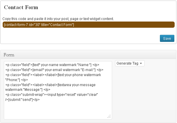 How to create Contact Form in WordPress