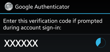 Activate Two Factor Authentication